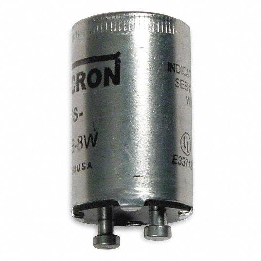 HUBBELL WIRING DEVICEKELLEMS Fluorescent Lamp Starter 25 W Max. Bulb