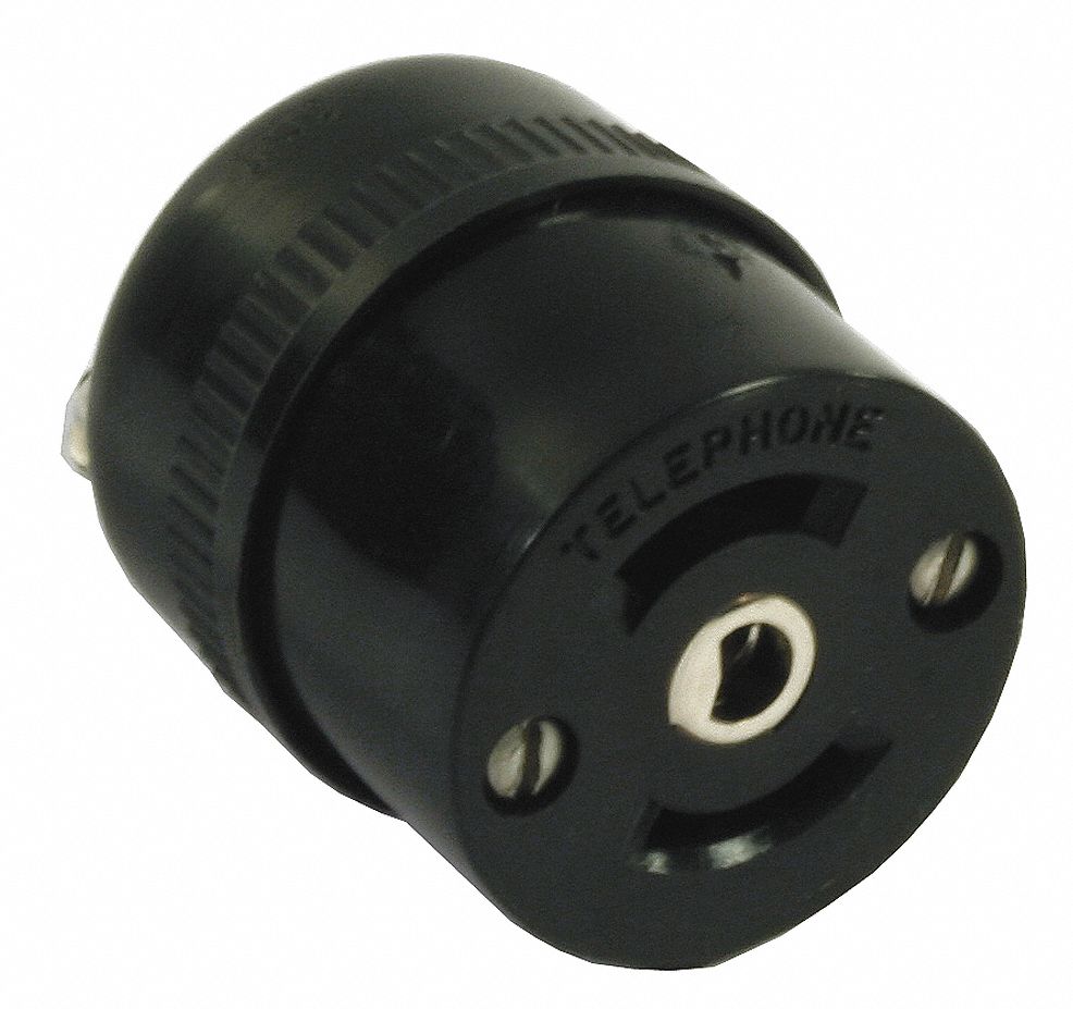 HUBBELL WIRING DEVICE-KELLEMS CONN BODY LOCKING TEL - 28301 - HBLPH6624 ...