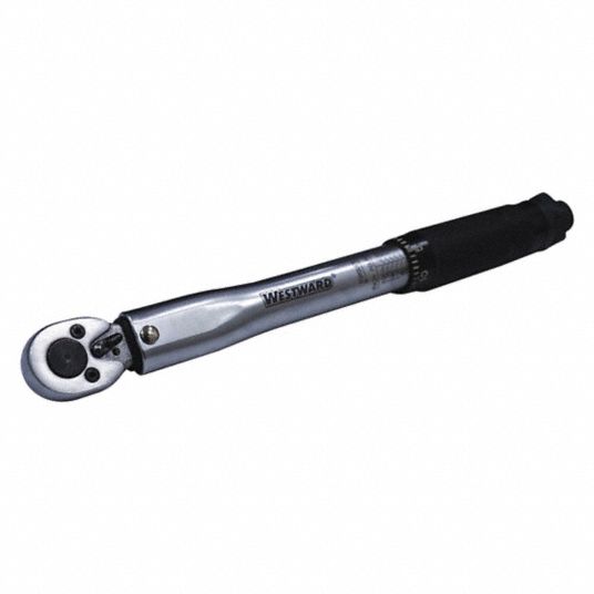 Westward Micrometer Torque Wrench Inch Pound Newton Meter Drive Size 1 4 In 4da94 4da94 Grainger