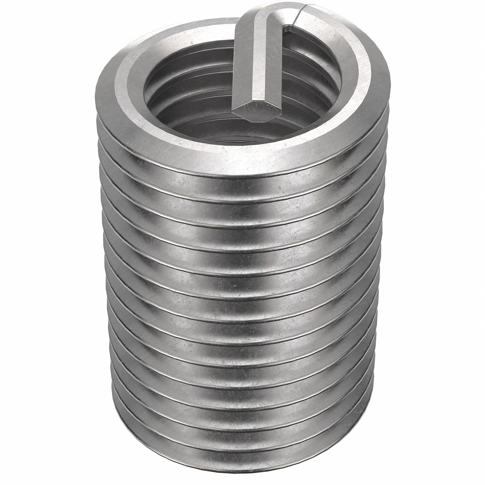 Helical Insert: Tanged Tang Style, Free-Running, 5/16"-24 Thread Size, Plain, 100 PK