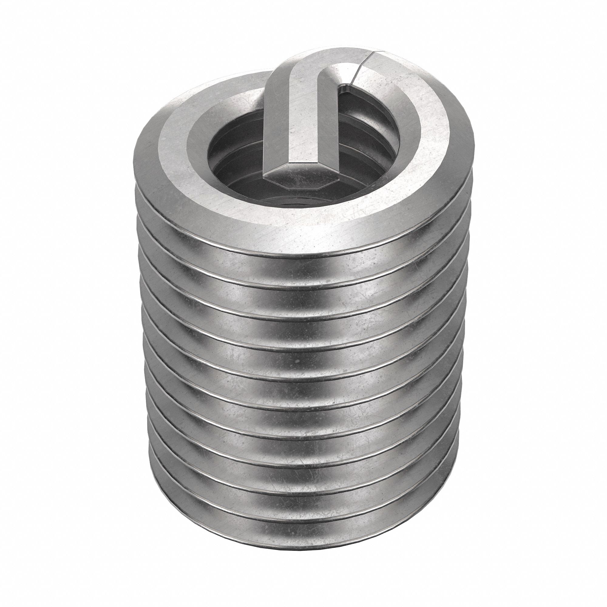 Helical Insert: Tanged Tang Style, Free-Running, M3-0.50 Thread Size, 100 PK