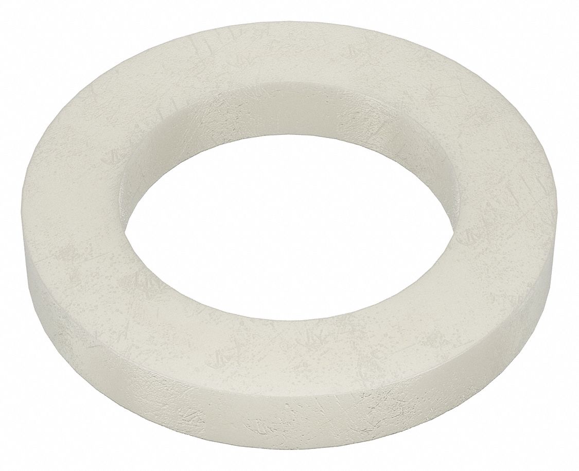RONDELLE PLATE, P/VIS NO3, NYLON, ORDINAIRE, DI 0,104PO, DE 7/32PO, 40 PQ