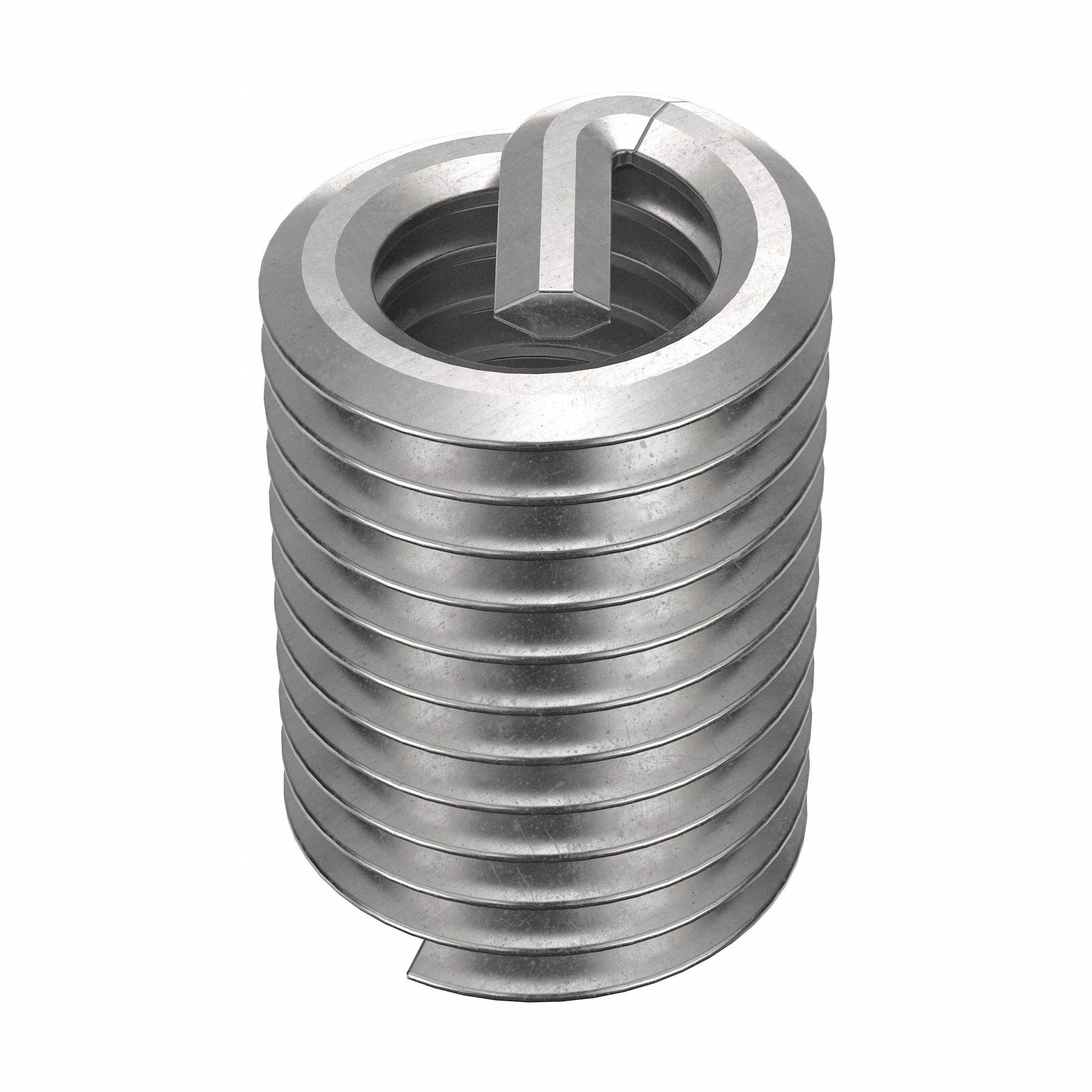 HELICOIL, Free Running Helical, 304 Stainless Steel, Helical Insert 4DAR4A10845CN100 Grainger