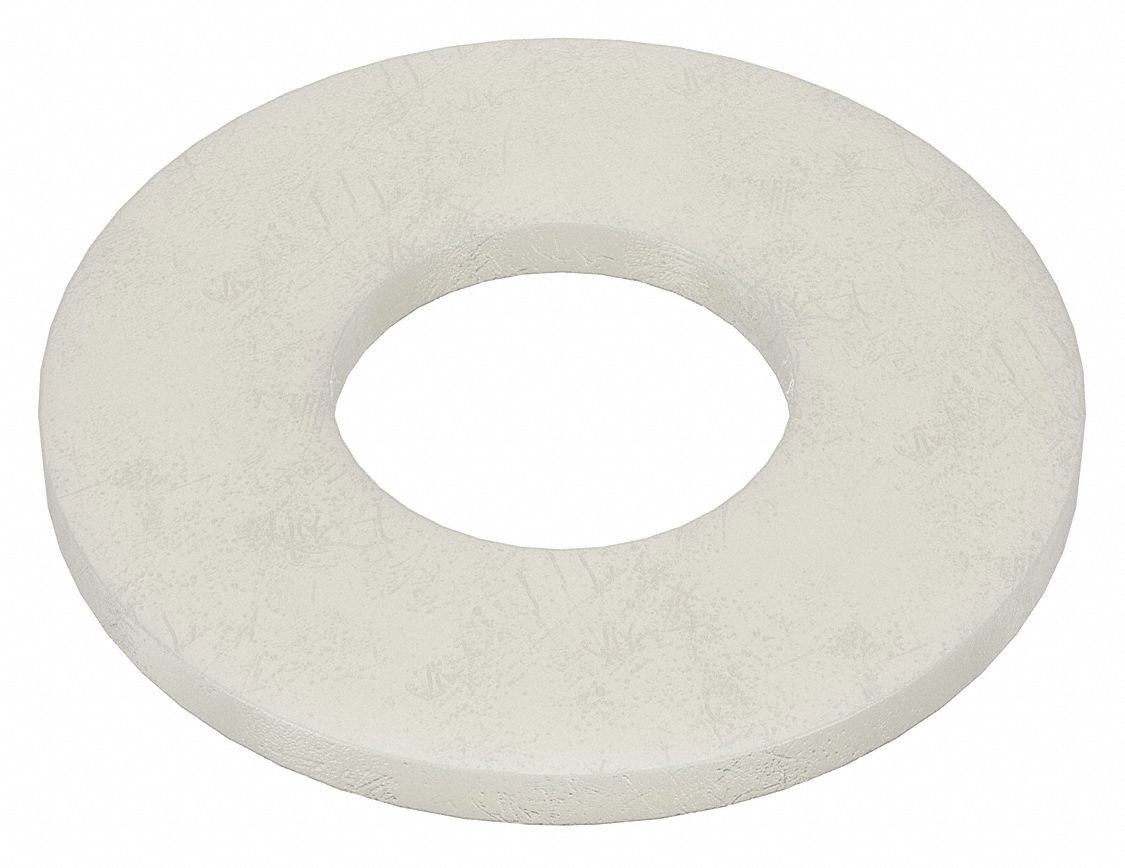 RONDELLE PLATE, P/VIS NO10, NYLON, ORDINAIRE, DI 0,204PO, DE 29/64PO, 40 PQ