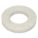 FLAT WASHER,NYLON,FITS 1/4 IN,PK 40