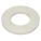 FLAT WASHER, FOR ⅜ IN SCREW, NYLON, PLAIN FINISH, 0.39 IN ID, ¾ IN OD, 40 PK
