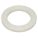 FLAT WASHER,NYLON,FITS 1/2 IN,PK 40