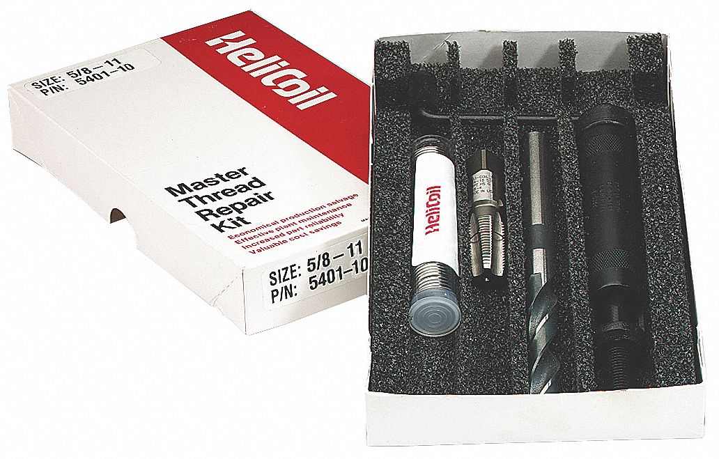 HELI-COIL 5401-8 Thread Repair Kit,22,Pieces,SS 4DCC7 25964100207| eBay