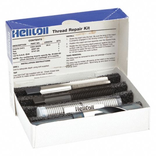 HELI COIL 304 Stainless Steel Thread  Repair Kit M20  x  2  5  