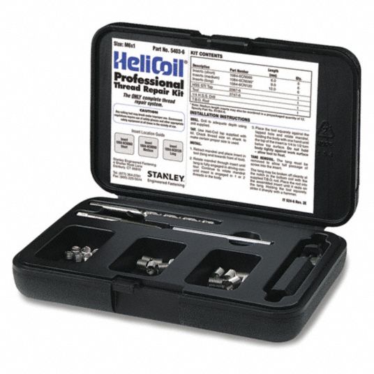 2-56 Thread Repair Kit - Helicoil Kit - HD Chasen Co