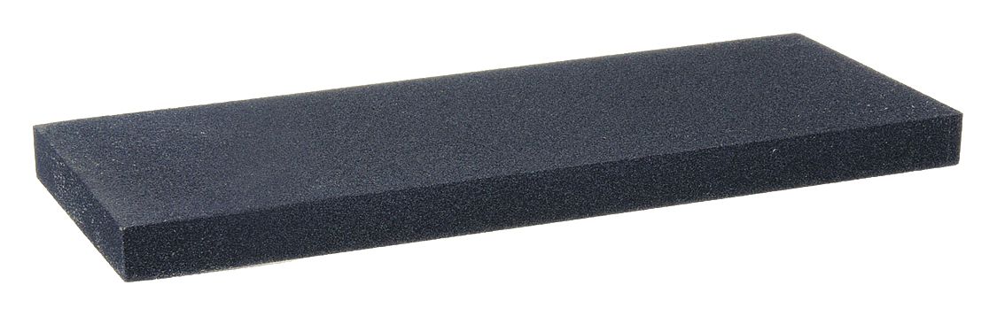 SINGLE GRIT BENCHSTONE, 4 IN L X 1 IN W X ¼ IN, SILICON CARBIDE, MEDIUM