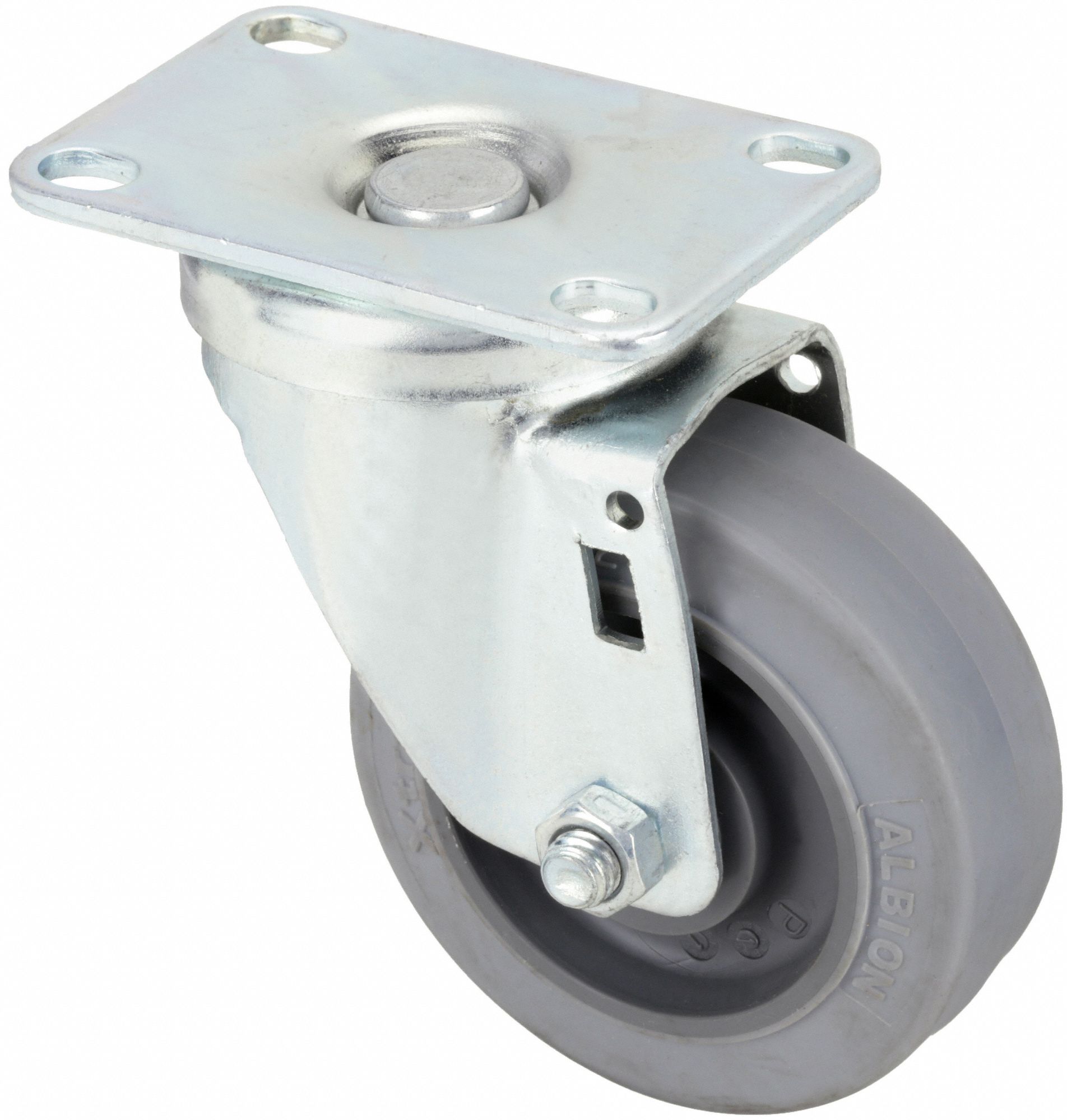ROULETTE PLAQUE STANDARD,PIVOT,200 LB