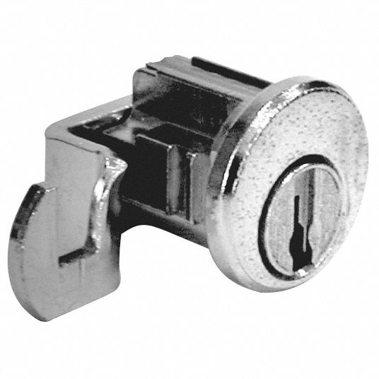 Standard Keyed Cam Lock, Key Different Grainger