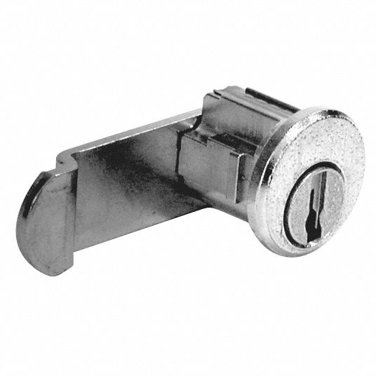 Standard Keyed Cam Lock, Key Different Grainger