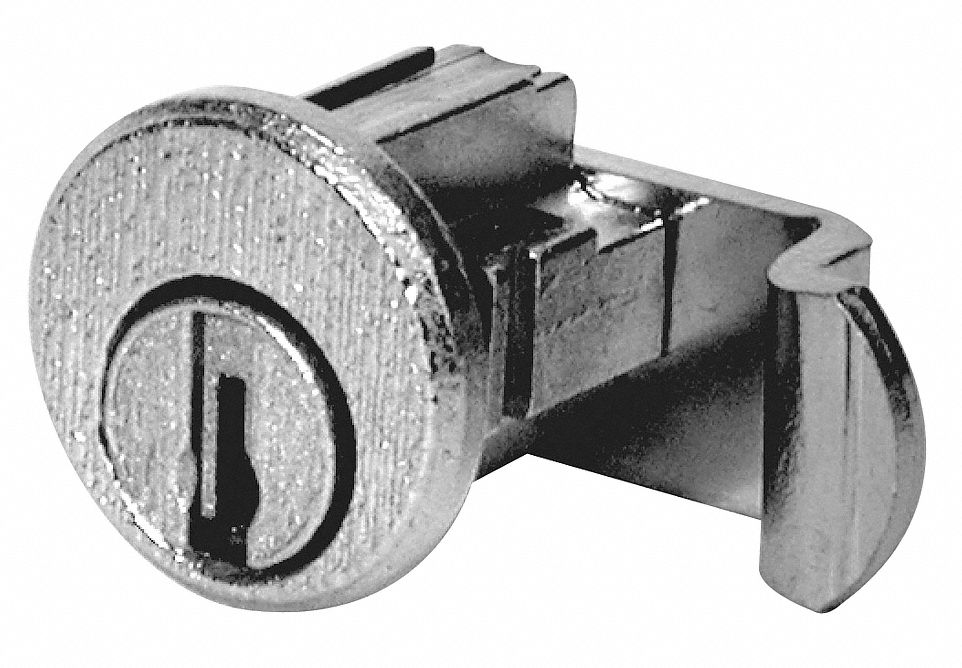 Standard Keyed Cam Lock, Key Different Grainger
