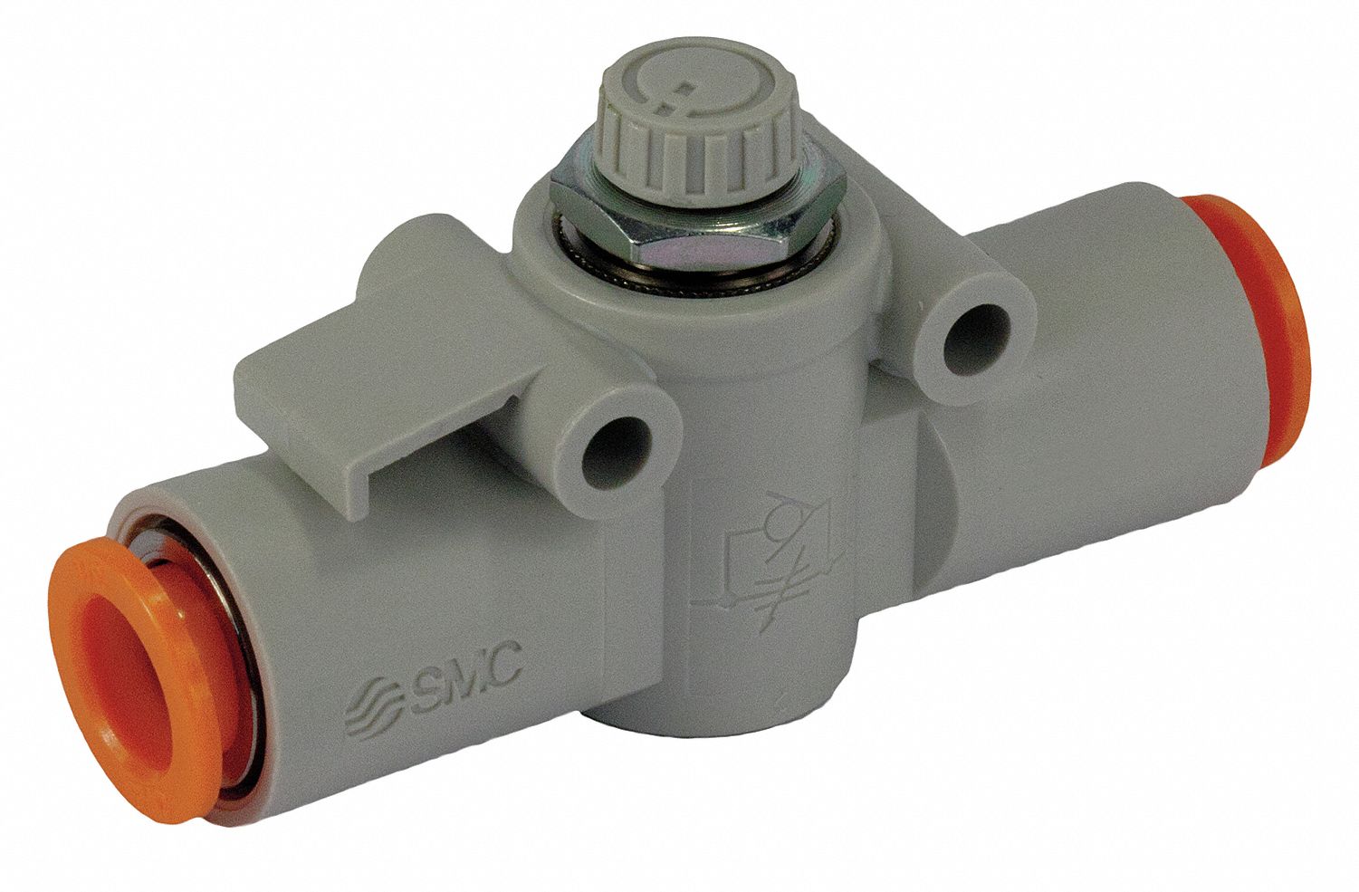 SPEED CONTROL VALVE,IN-LINE,1/4