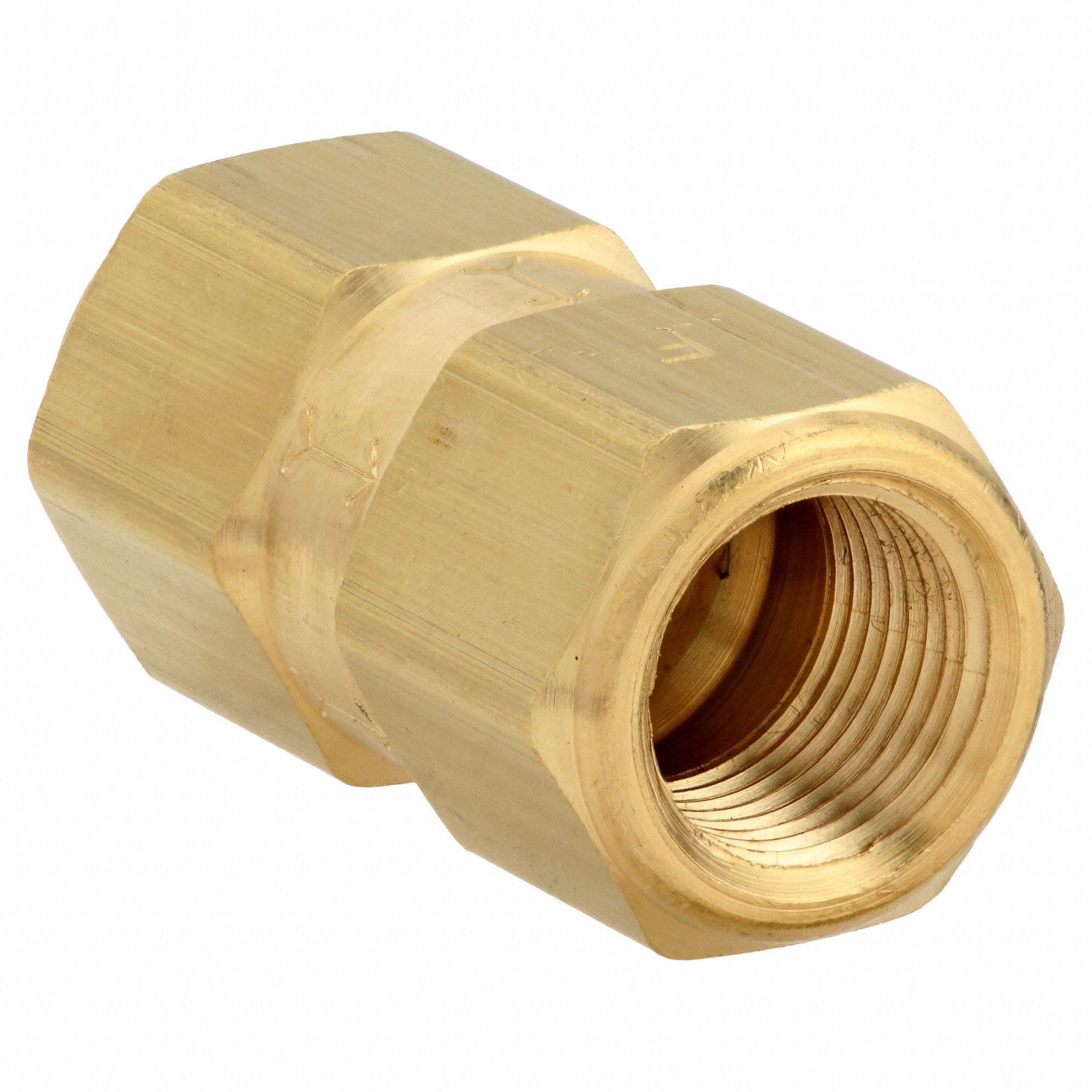 POPPET SPRING CHECK VALVE, POPPET, INLINE VALVE BODY, ⅜ IN PIPE, FNPT X FNPT