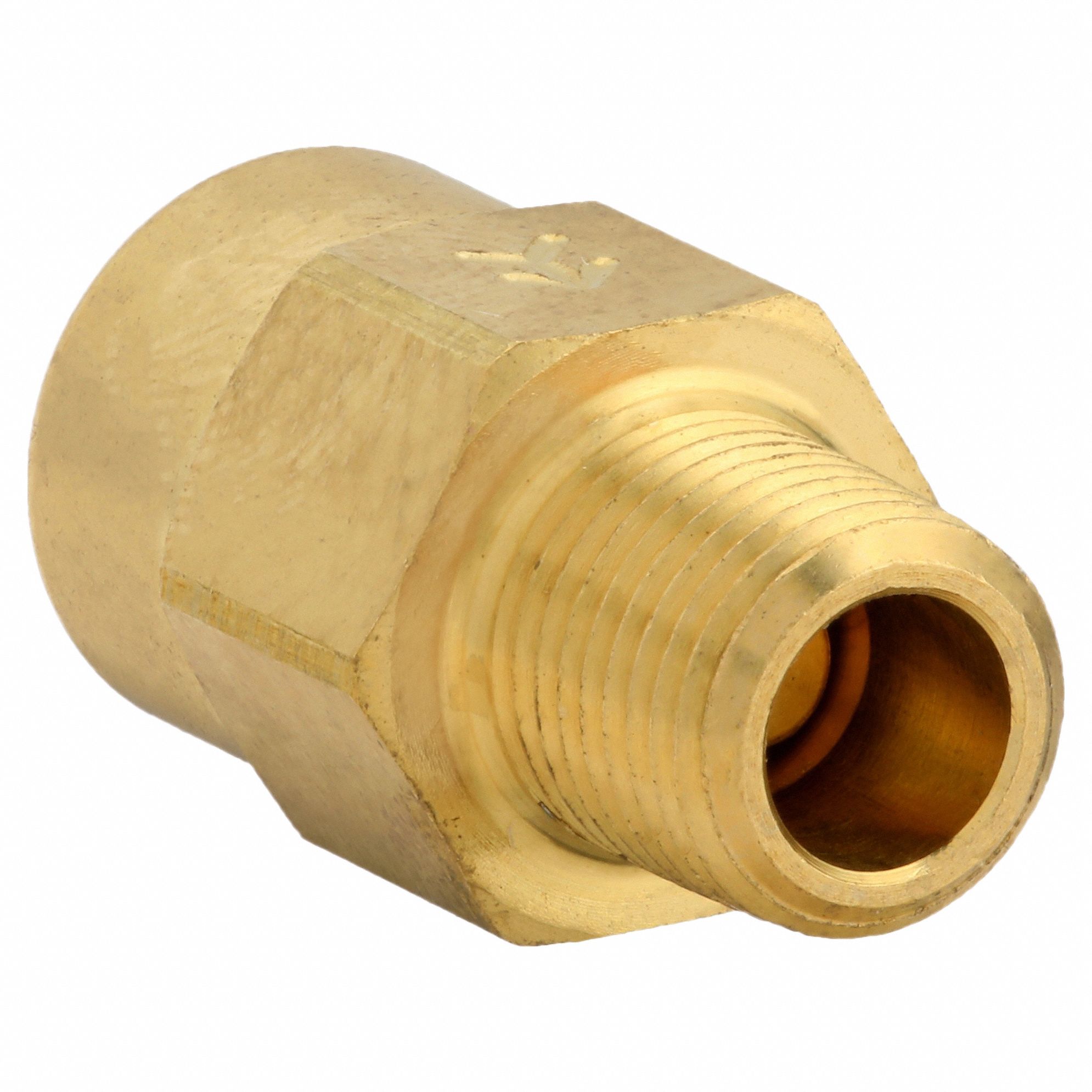 PISTON SPRING CHECK VALVE, PISTON, INLINE VALVE BODY, ⅛ IN PIPE, FNPT X MNPT