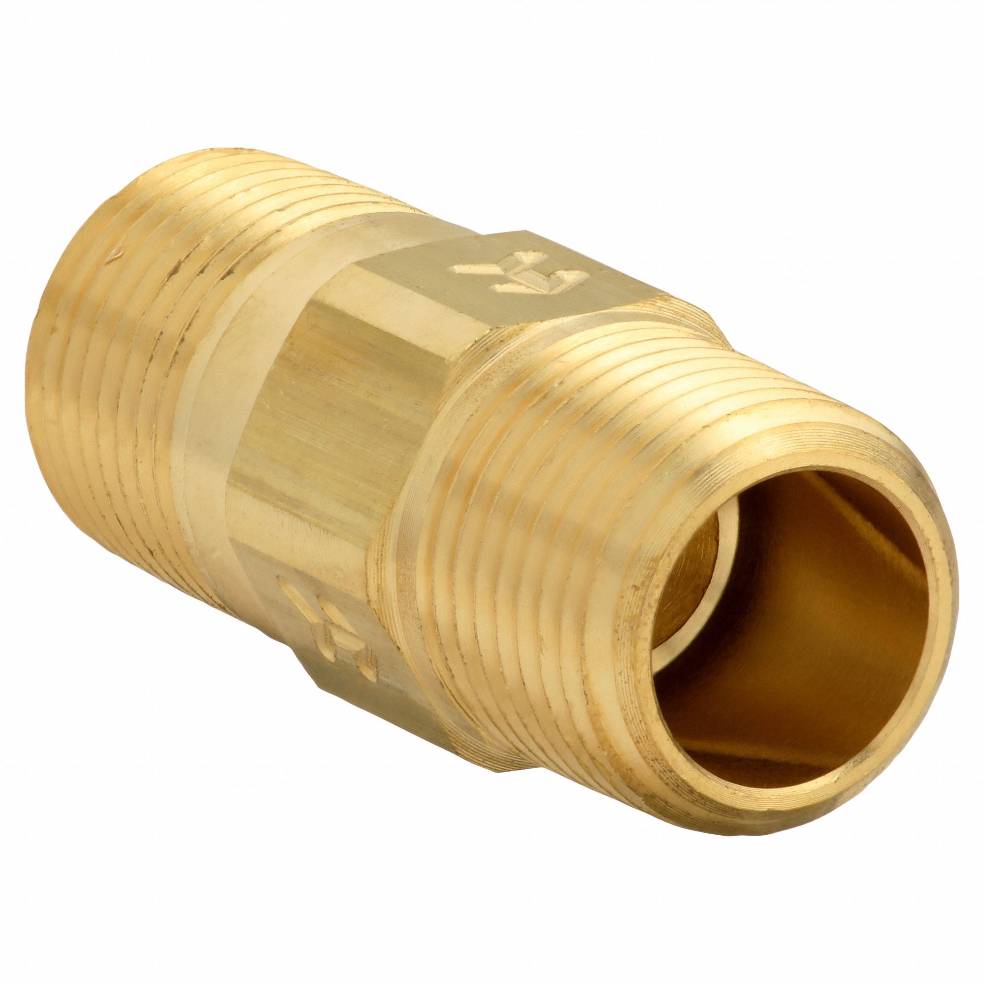 PISTON SPRING CHECK VALVE, PISTON, INLINE VALVE BODY, ⅜ IN PIPE, MNPT X MNPT