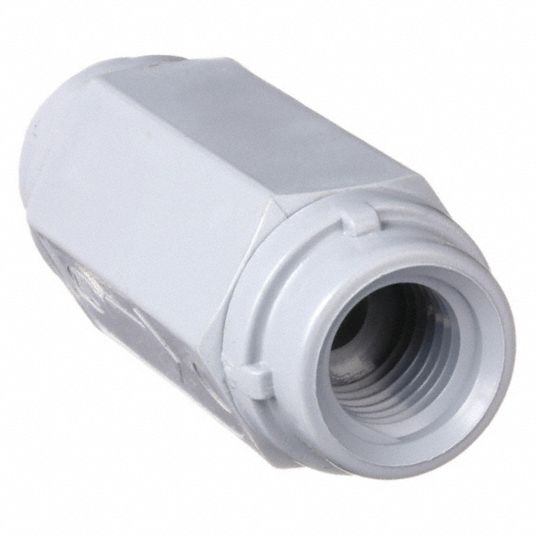 Single Flow, Inline Ball Cone, Ball Cone Spring Check Valve - 4DJA2|PVC ...