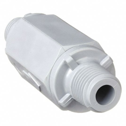 Single Flow, Inline Ball Cone, Ball Cone Spring Check Valve - 4DHZ5|PVC ...