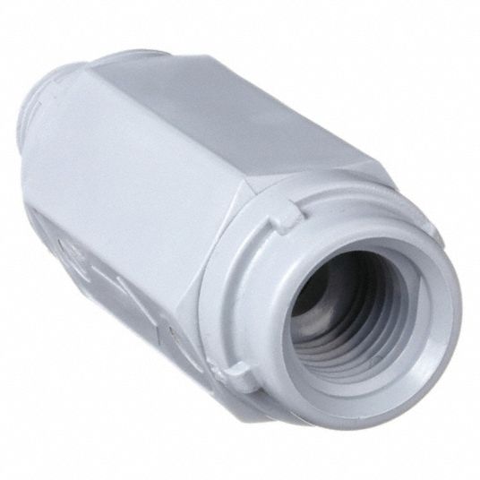 Single Flow, Inline Ball Cone, Ball Cone Spring Check Valve - 4DHZ8|PVC ...