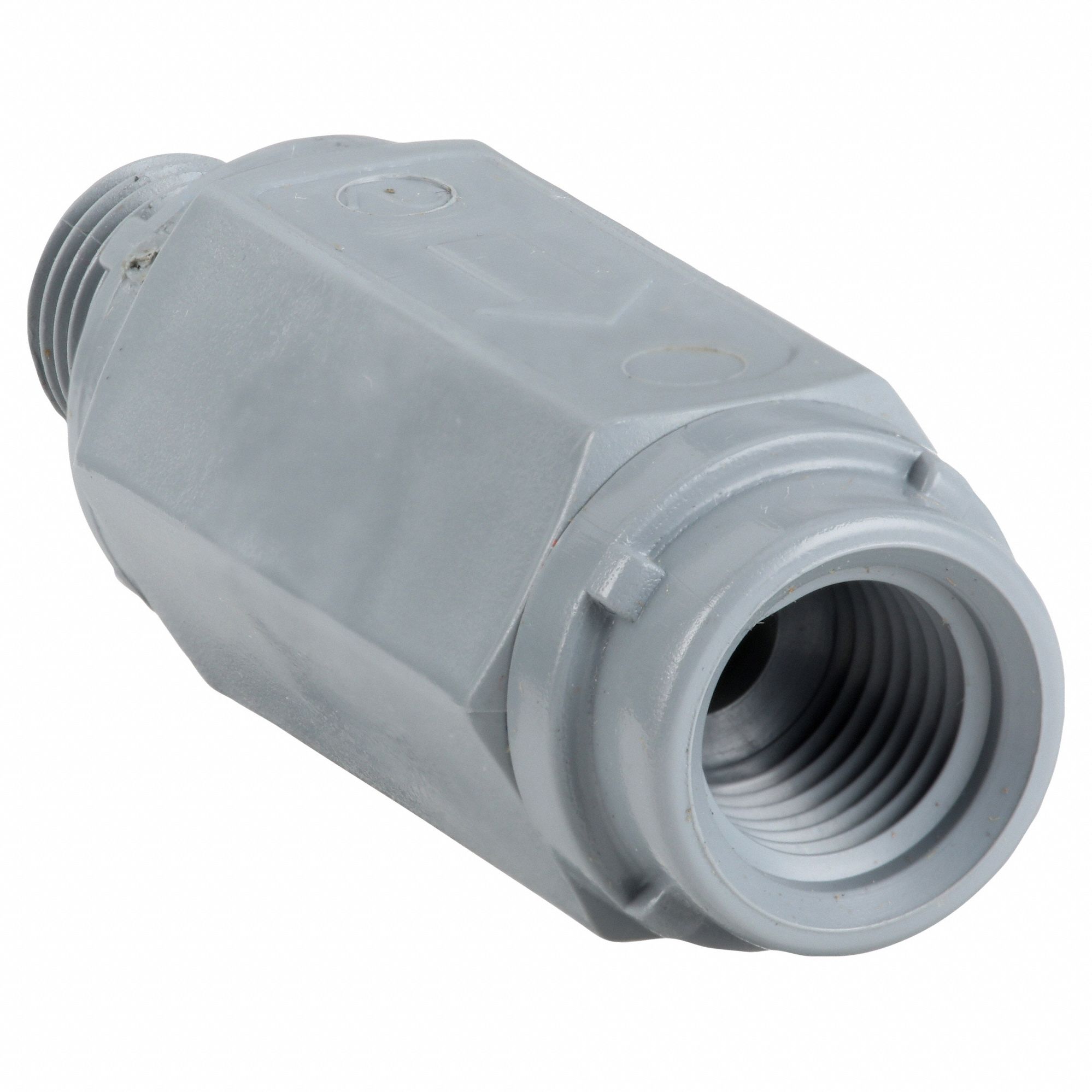 Single Flow, Inline Ball Cone, Ball Cone Spring Check Valve 4DHZ7PVC