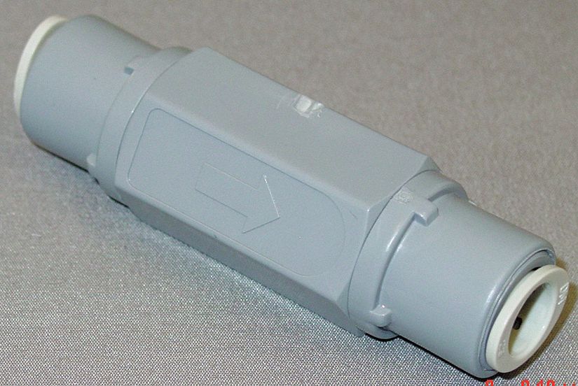 GRAINGER APPROVED Ball Cone Spring Check Valve Single Flow, Inline