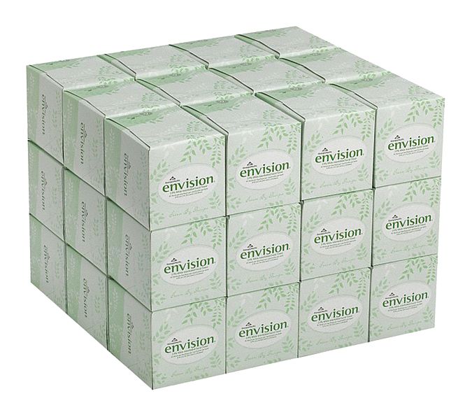 Facial Tissue 85 White 47510 PK36