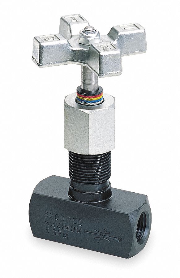 Parker 5000 PSI Hydraulic Needle Valve N400S for sale online