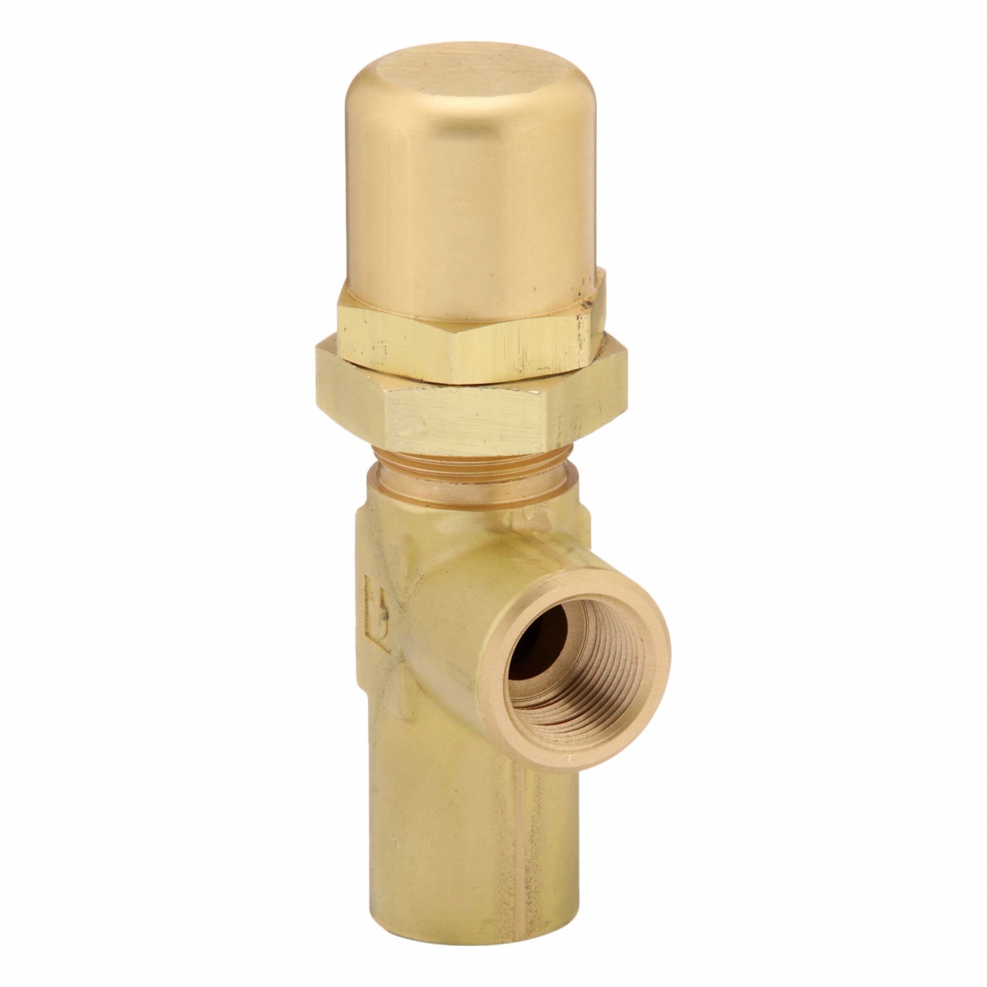 Pressure Control Valve: 15 gpm, 1, 000 psi Max Set, Brass, 3/4 in NPT