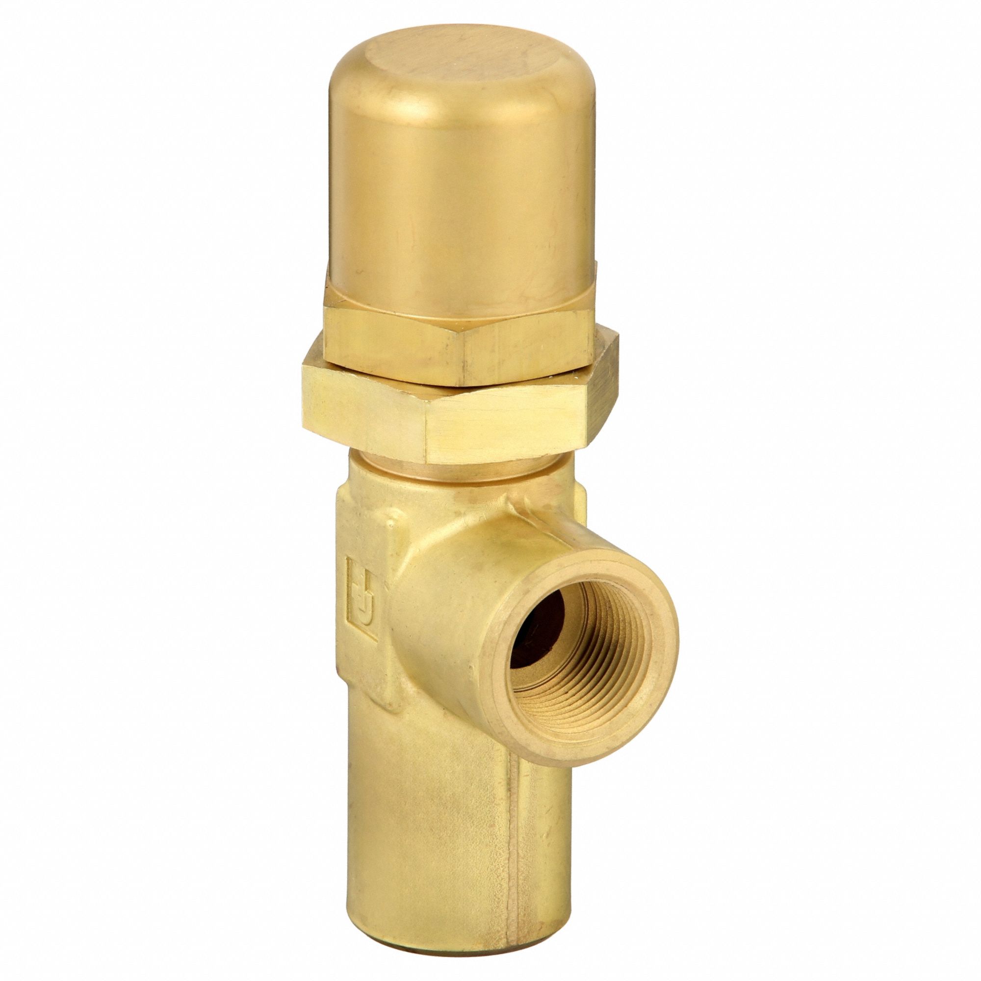 Pressure Control Valve: 15 gpm, 10 psi Max Set, Brass, 3/4 in NPT