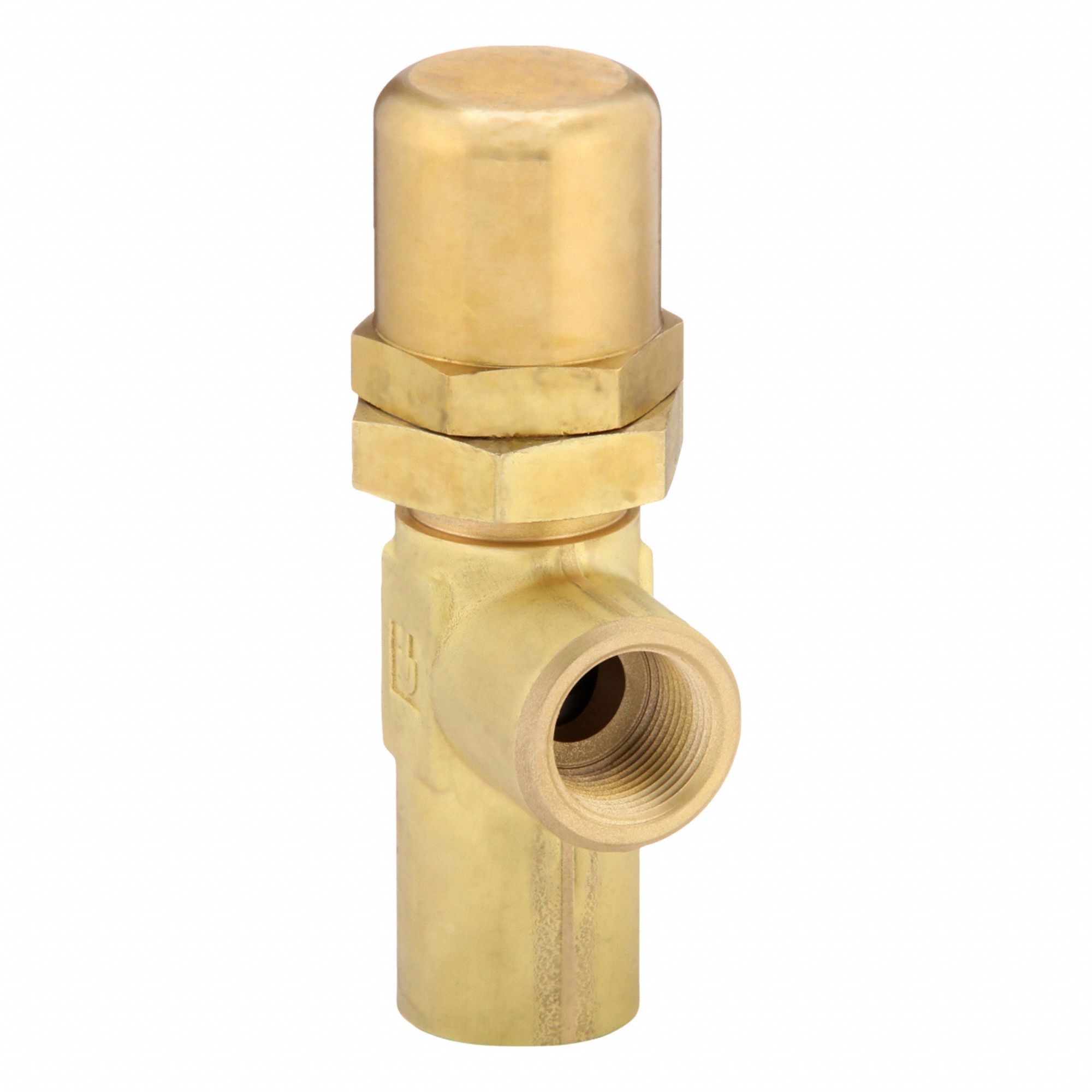 Pressure Control Valve: 15 gpm, 200 psi Max Set, Brass, 3/4 in NPT