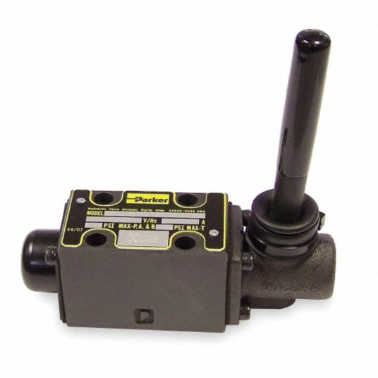 PARKER, 21 gpm Max Flow Rate, D03 NFPA Size, Hydraulic Directional