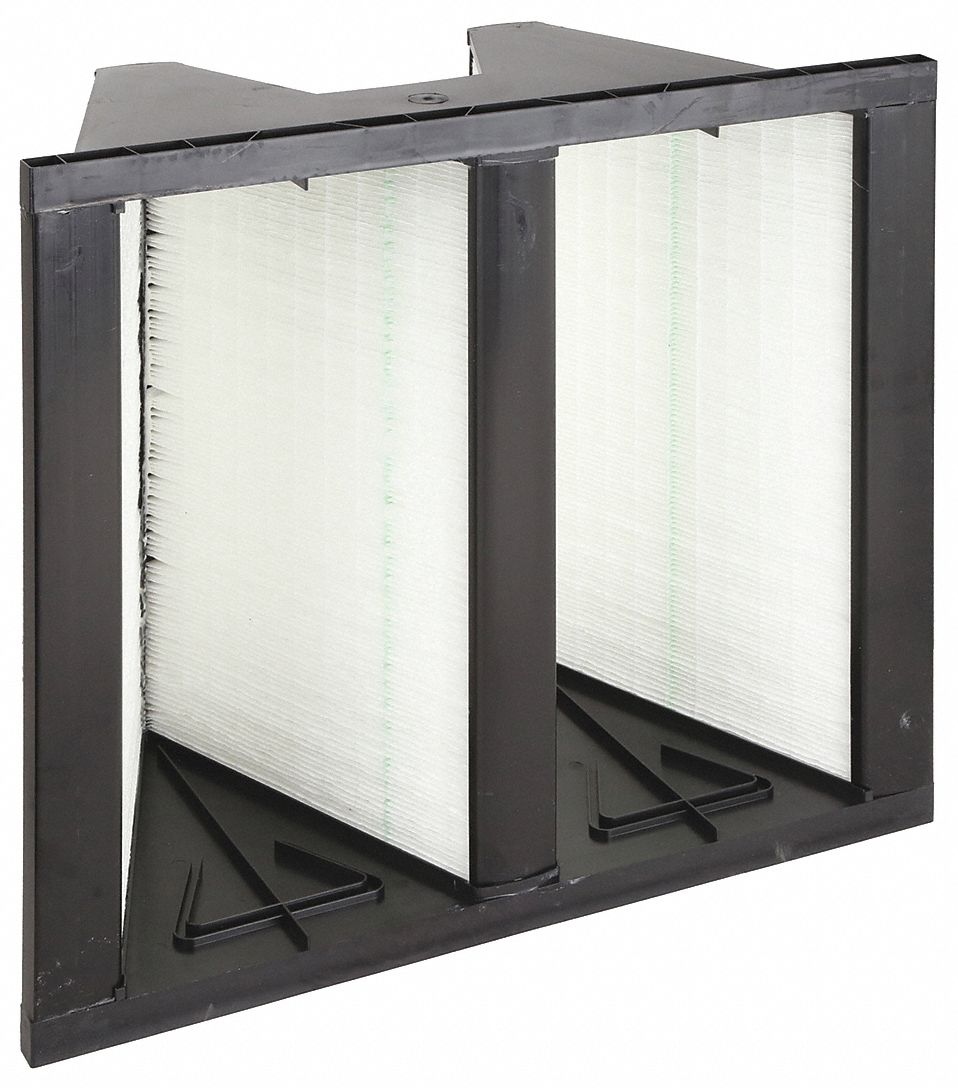 20x24x12 Nominal Filter Size, Fiberglass, VBank Air Filter 4DKY4