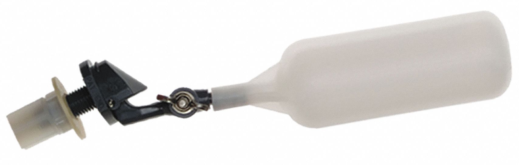 KERICK 1/4 in PVC Float Valve Kit, 71/2 in x 1 in Length and Mounting Size, Tube 4DMD1MA252