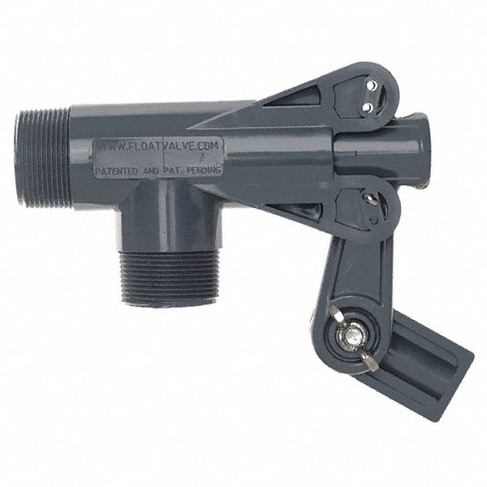 KERICK Float Valve with Threaded Outlet Pipe Mount, 1 1/2 in Size