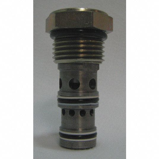 PARKER Shuttle Cartridge Valve, 5,000 psi, 10.0 gpm, — 4DML3CSH101B