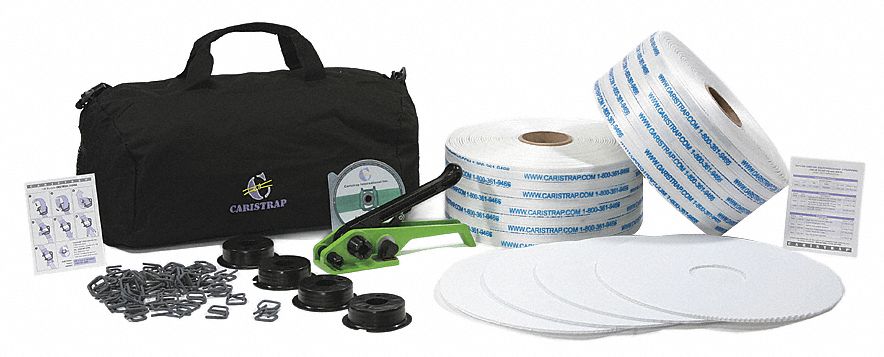 Strapping Kit,Polyester,1312 ft. L