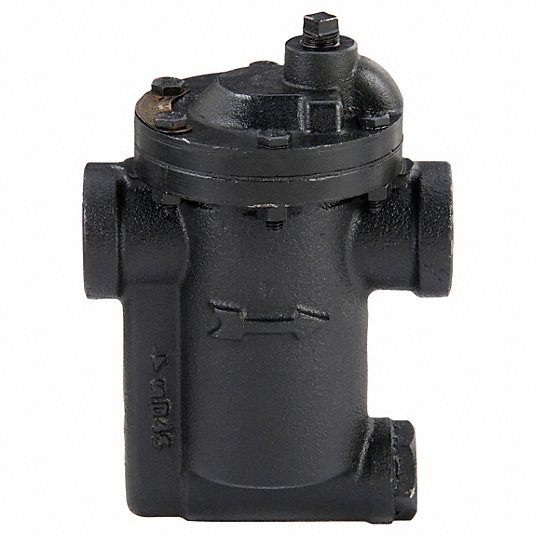Cast Iron, 1/2 in FNPT, Steam Trap - 4DXF9|81S-CSC9 - Grainger Cast Iron, 1/2 in FNPT, Steam Trap - 4DXF9|81S-CSC9 - Grainger