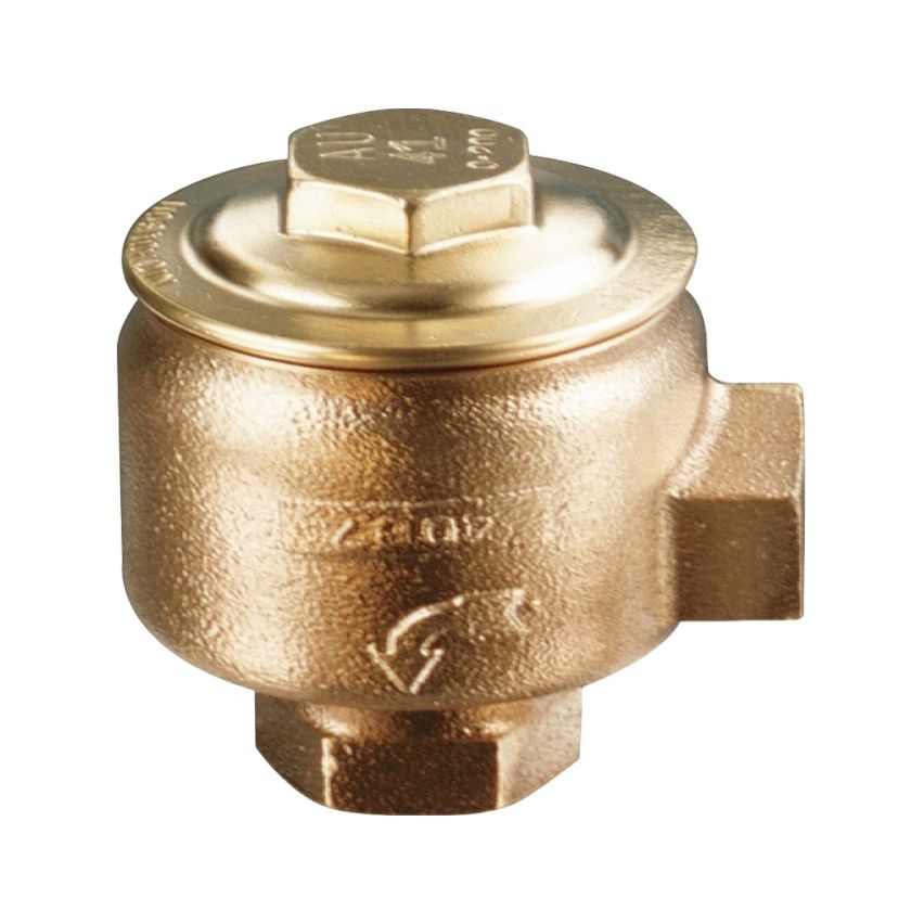 Steam Trap: Bronze Body, Angle Design, 6, 210 lb/hr, 3/4 in FNPT Inlet, 200 psi Max.