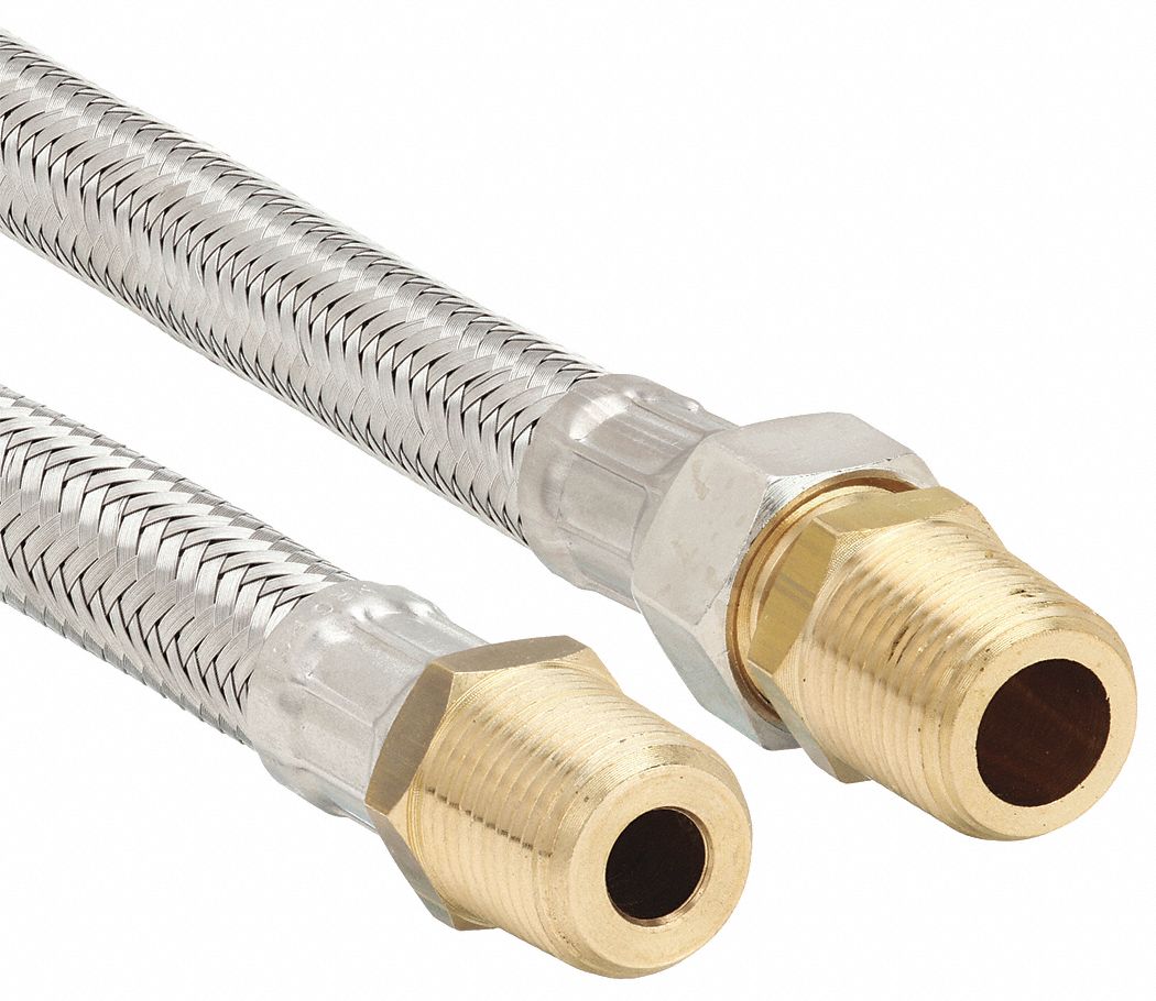 3/4 in Hose Inside Dia., 200 psi, Flexible Hose Assembly 4DXP1