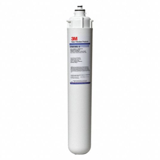 3M WATER FILTRATION PRODUCTS, 5 micron, 1.7 gpm, Quick Connect Filter ...