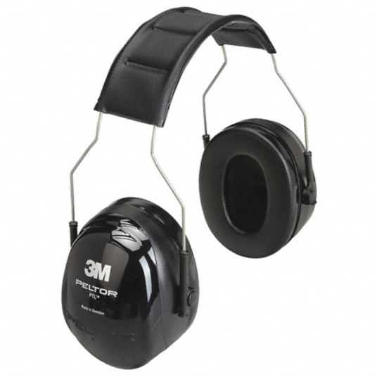 3M, Over-the-Head Earmuff, Active Noise-Suppressing, Electronic Ear ...