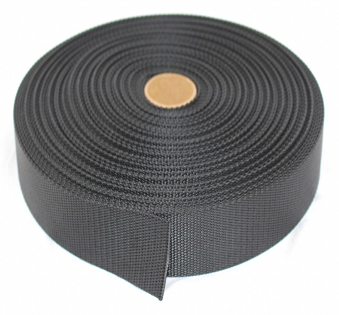 BULK-STRAP Bulk Webbing, 102 ft x 1-1/2 In, 5700 lb. - 4DYK1|N15102BK ...