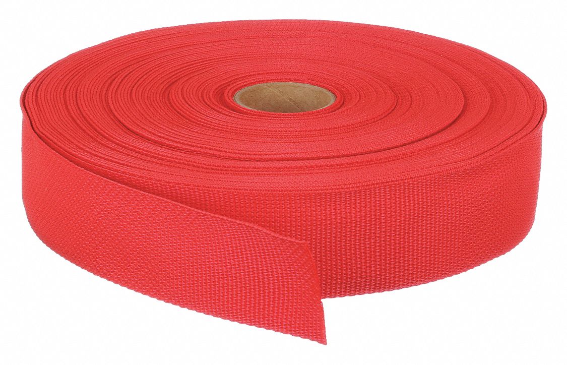 BULK WEBBING, POLYPROPYLENE, 900 LB/IN TENSILE STRENGTH, 290 LB WORKING LOAD LIMIT, 2 IN W