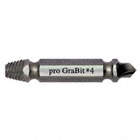 DRILL/EXTRACTOR TOOL, #2 SIZE, #8-1/4 CAPACITY, HIGH SPEED STEEL