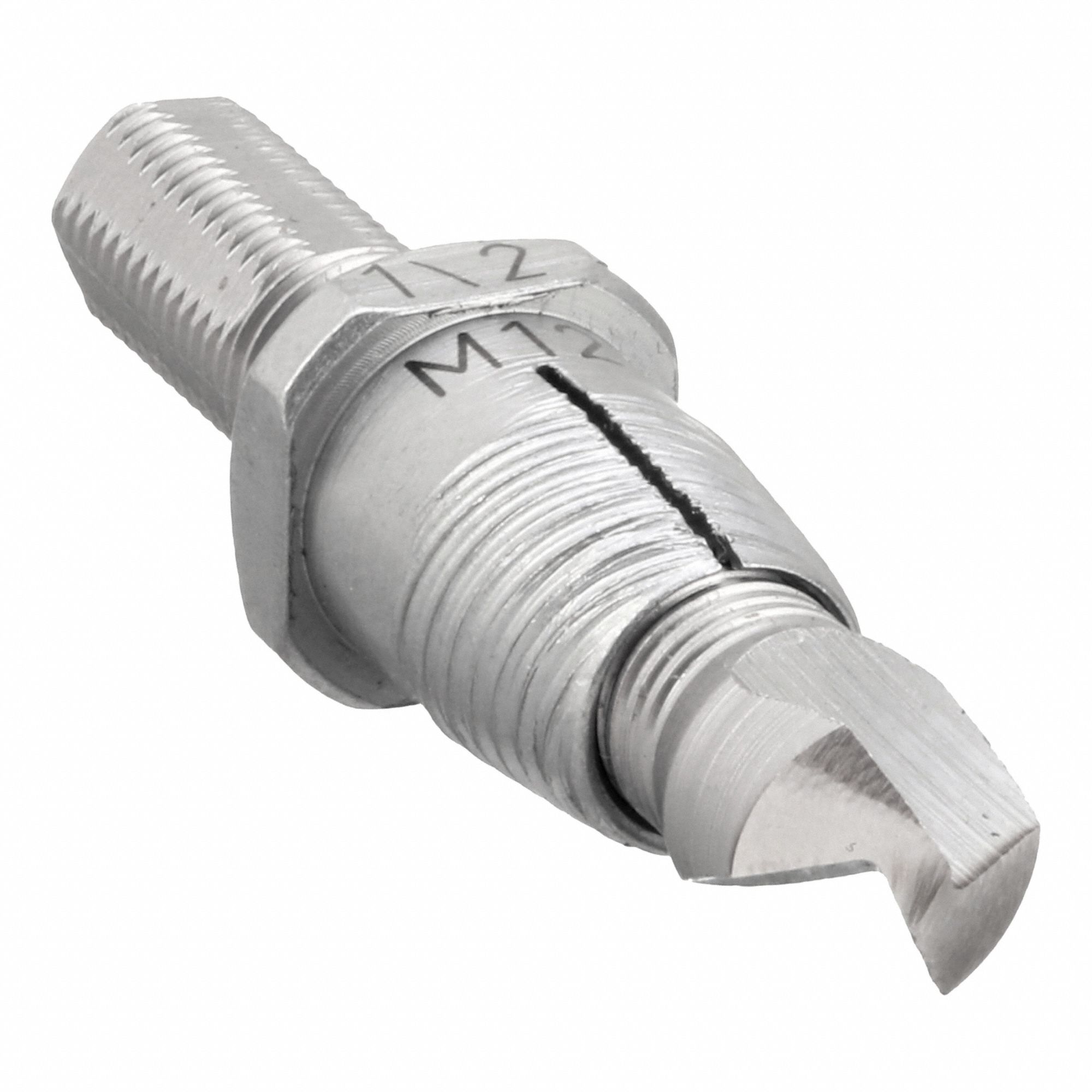 Drill/Extractor Tool: Size #4, 1/2 in/M12 Capacity