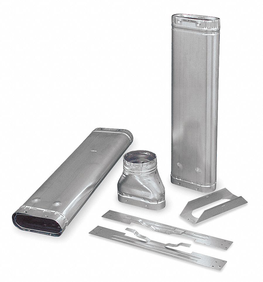 AMERIVENT Vent Kit Venting For Gas Heaters, Wall Furnaces, 4 in Vent