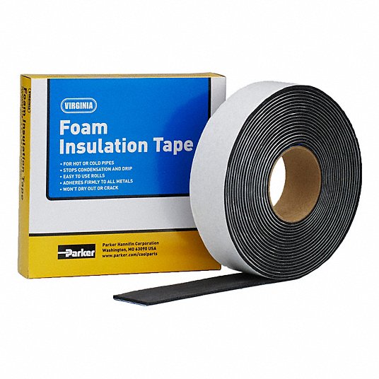 Foam Insulation Tape 1/8" x 2" x 30' 1 ROLL 